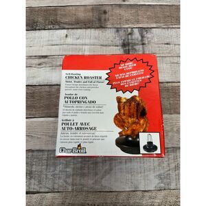 NEW & SEALED Char-Broil Chicken Self-Basting Roaster Model #4710 Cooking Gadget